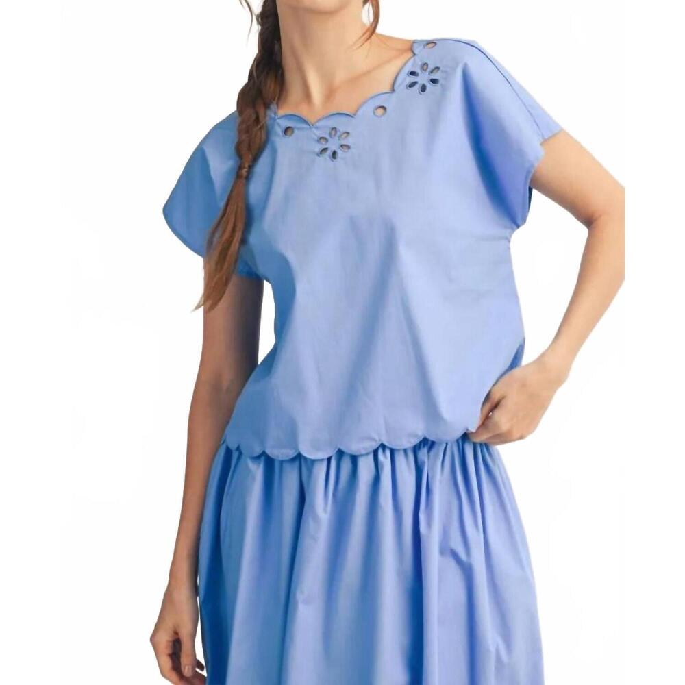 NEW JODIFL i will 2 piece set in blue - Picture 5 of 8